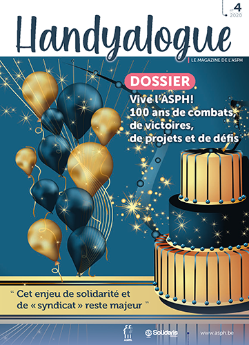 Vien vers l'édito du magazine Handyalogue 03 2020 l'ASPH a 100 ans