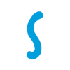 S bleu du logo