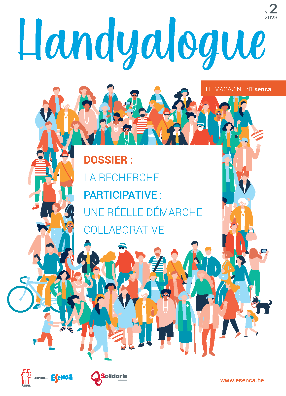 Aller à l'édito du magazine handyalogue 02 2023 sur la recherche participative